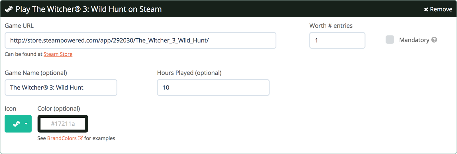 Setup Steam Competitions Gleam Documentation