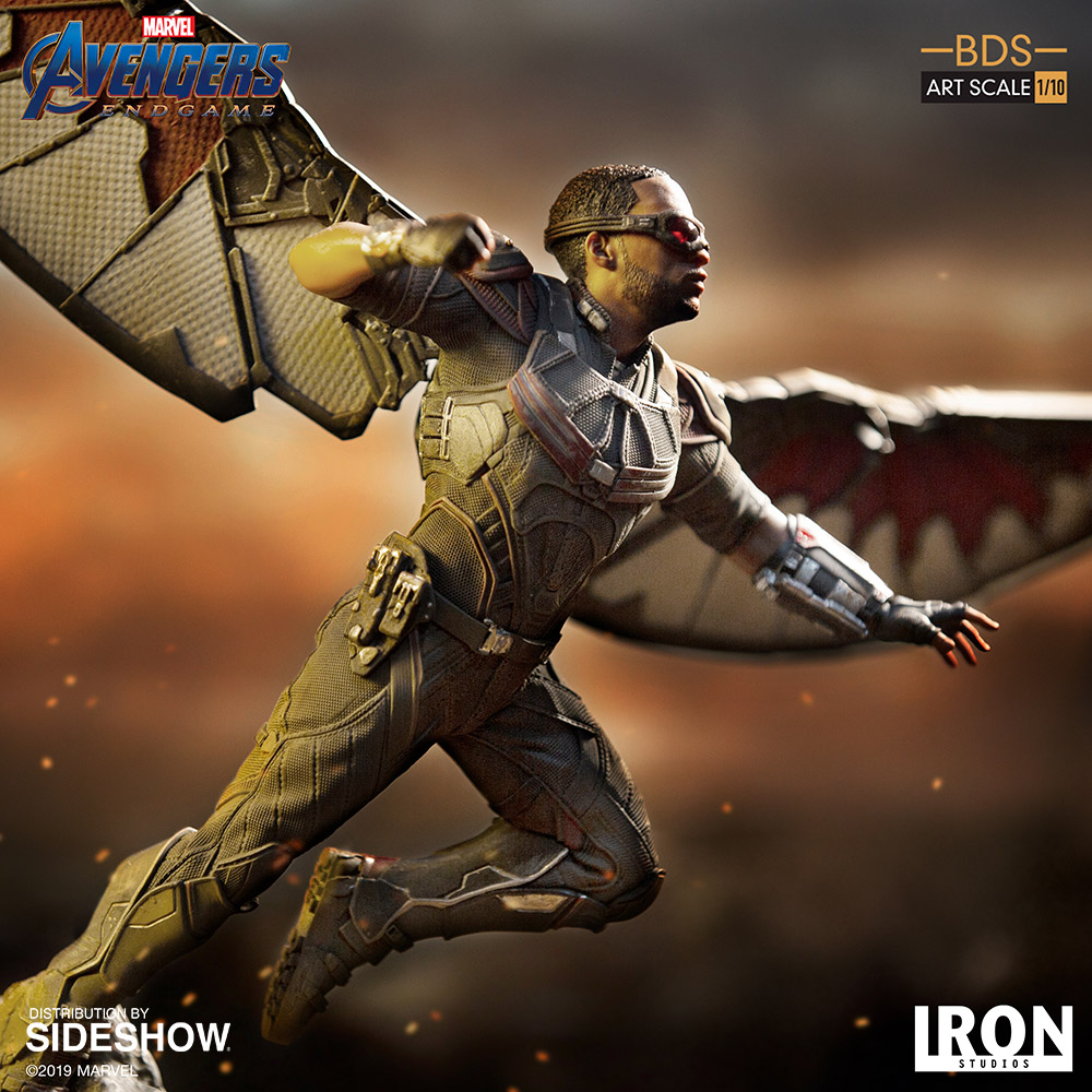 falcon statue marvel