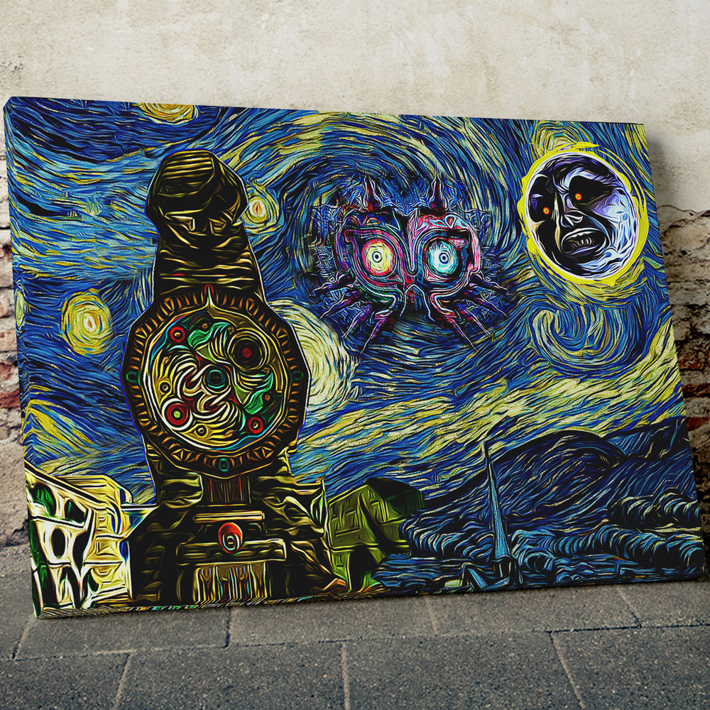 Majora S Mask Starry Night Canvas Giveaway