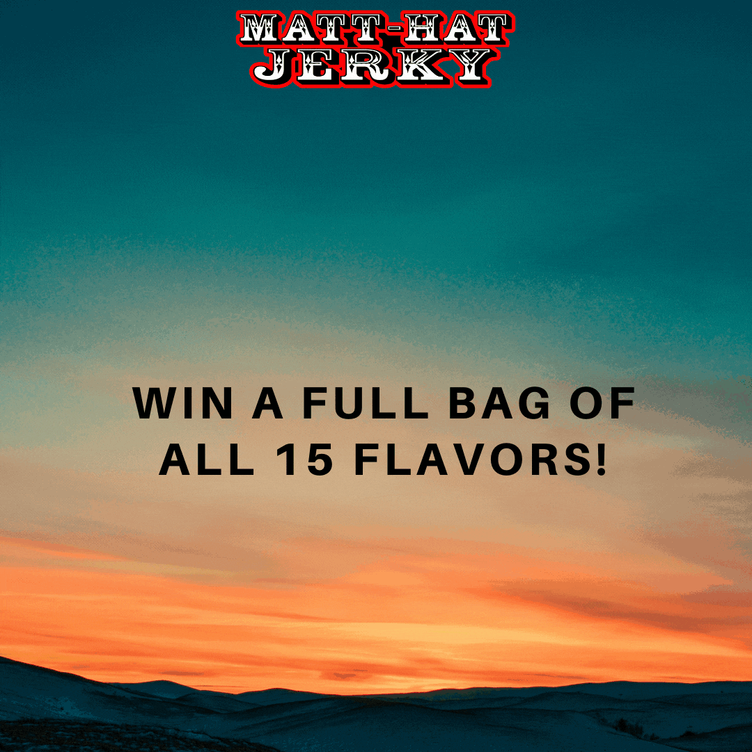 Ultimate Jerky Giveaway MattHat Jerky