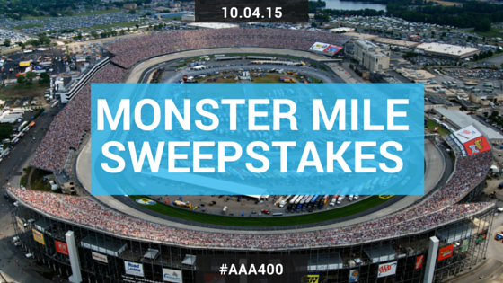 Monster Mile Sweepstakes