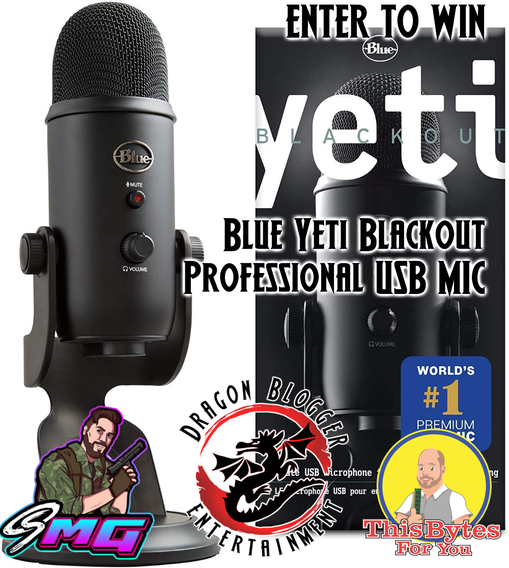 Blue Yeti Blackout USB Microphone