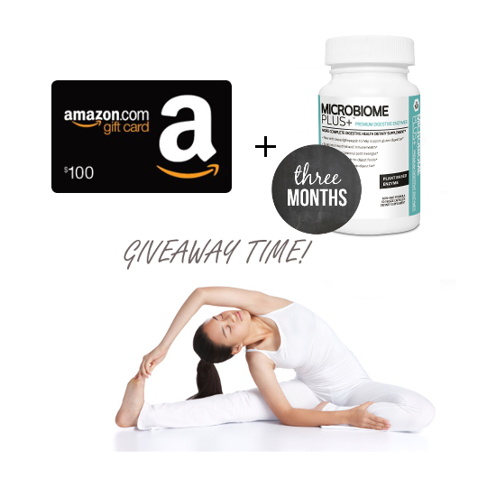 $100 Amazon Gift Card Plus 3 Months of Premium Digestive Enzymes